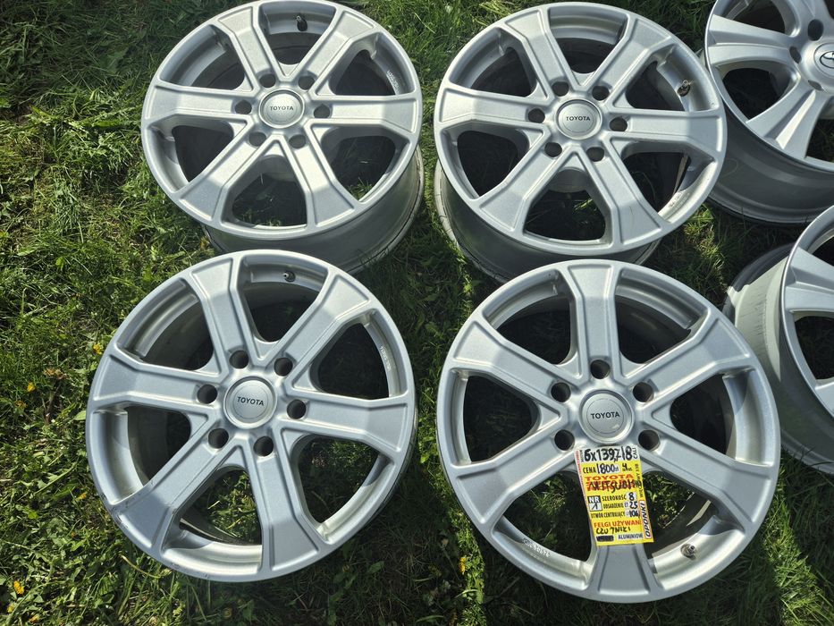Alufelgi 6x139.7 18Cali Toyota Mitsubishi