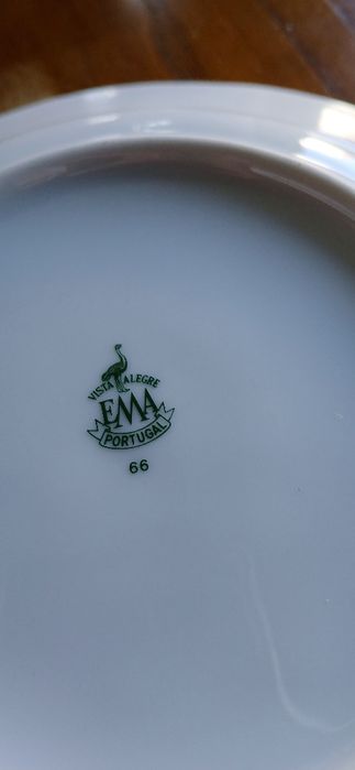 Prato da sopa Vista Alegre, novo