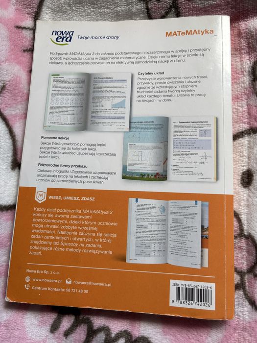 podrecznik matematyka klasa 3 poziom rozszerzony nowa era