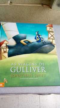 Livro "As Viagens de Gulliver" de Jonathan Swift (Estrear)