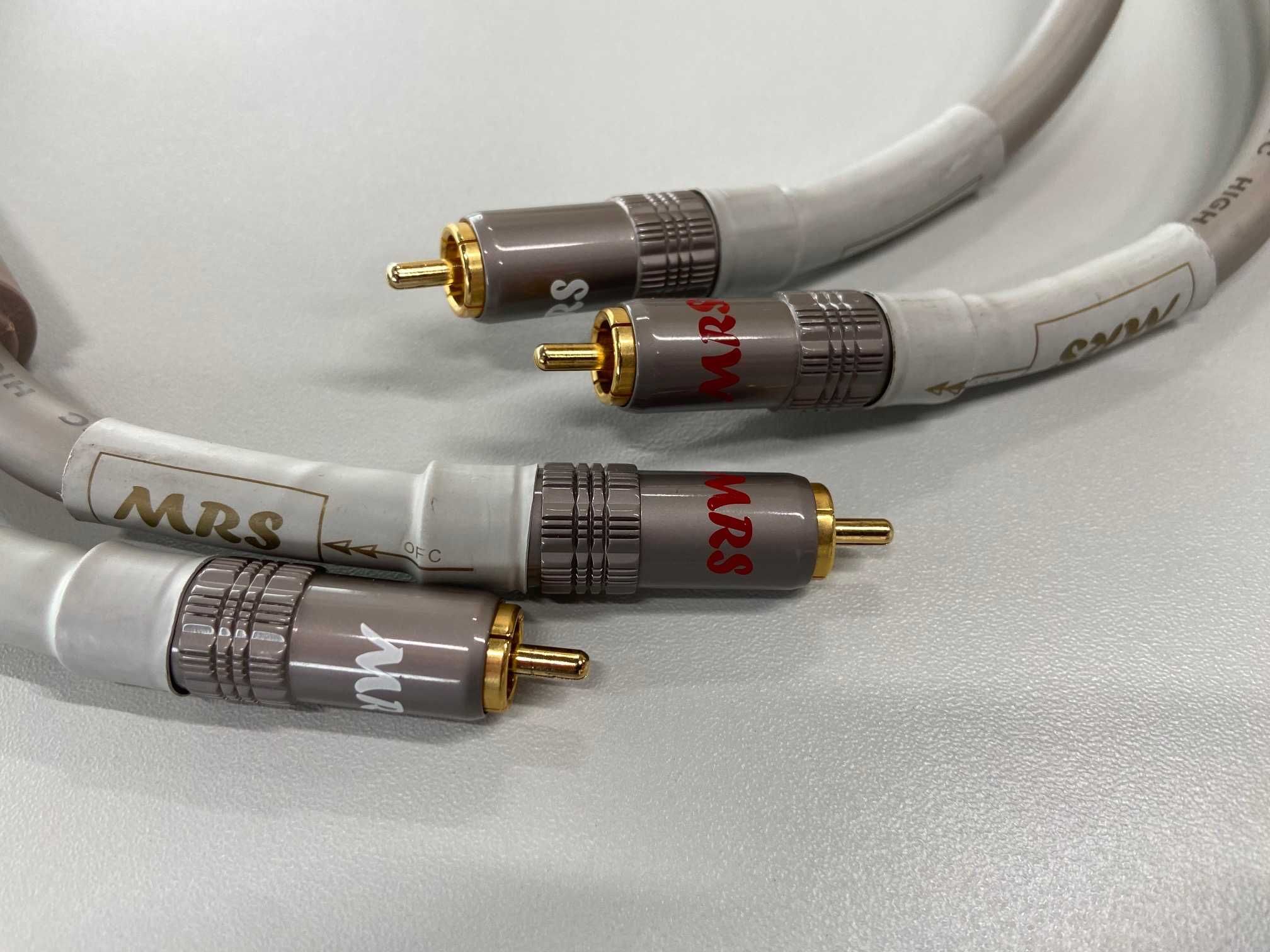 Kable 2xRCA, (cinch) do przesyłu sygnału analogowego