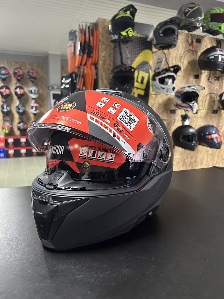kask motocyklowy mt helmets ATOM 2 matt r. s m l xl