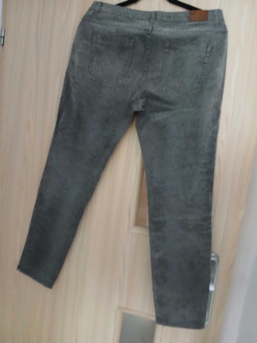 spodnie jeansy szare Zara M