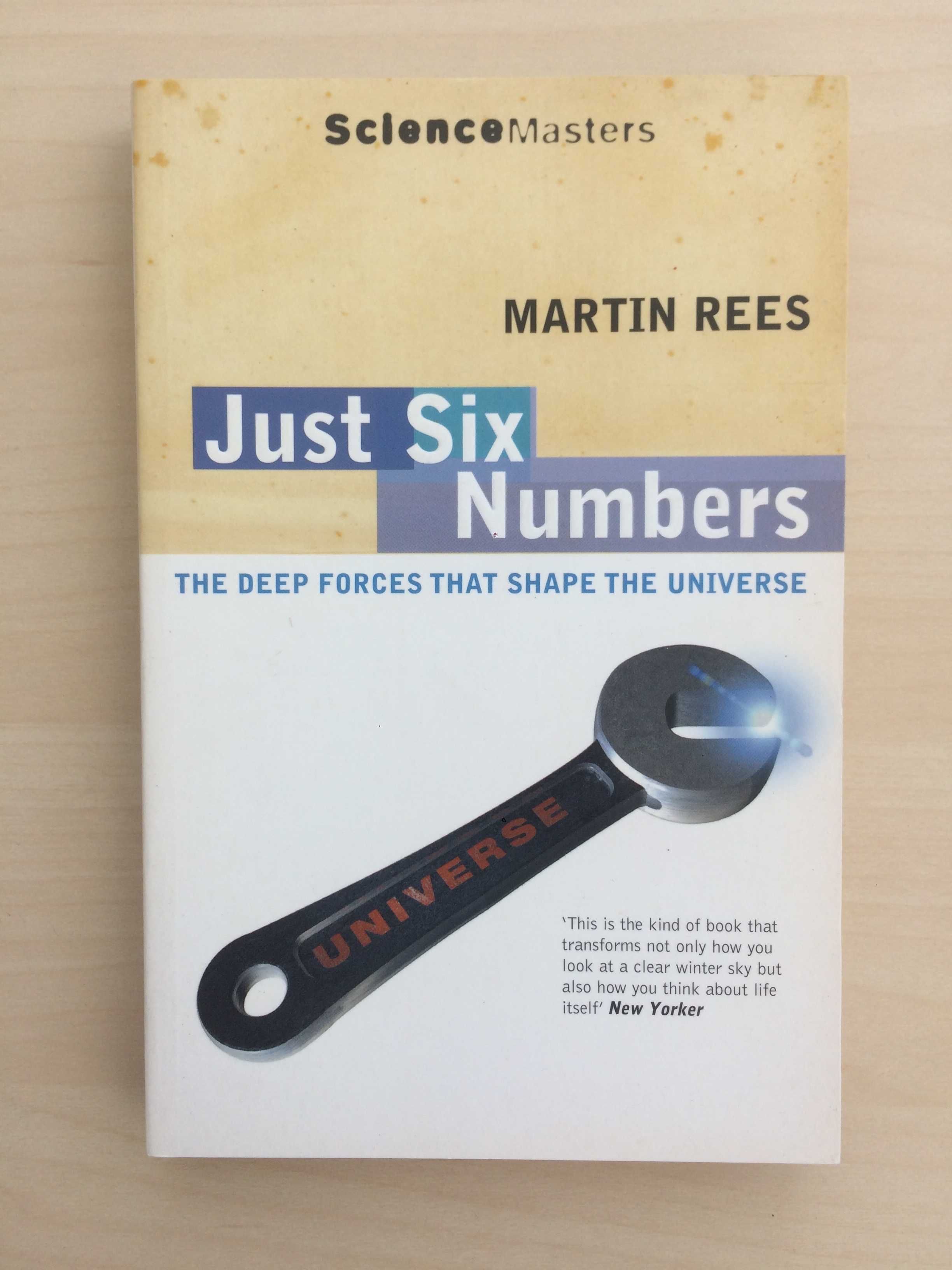 Just six numbers, de Martim Rees