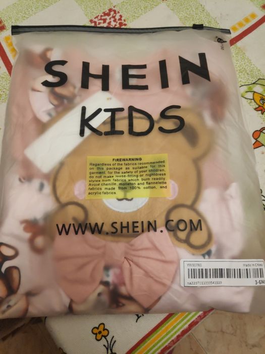 Macacão de bebe 3 a 6 meses novo