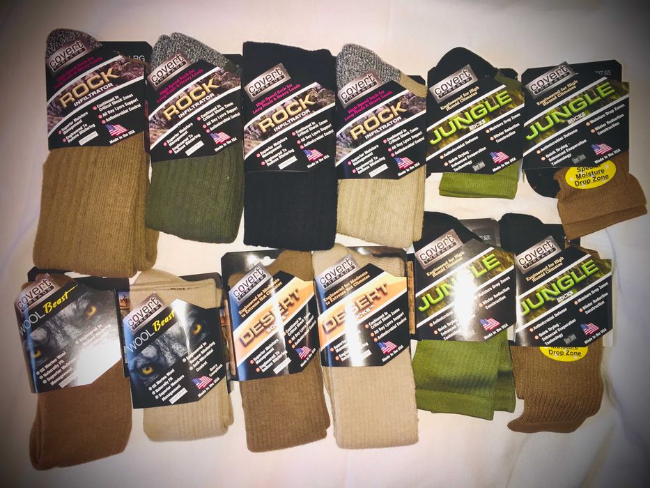 Шкартпетки Jungle Ice Desert COVERT Threads USA
