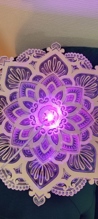 Lampa Mandala Led