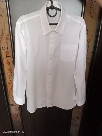 Біла сорочка на 10-11років