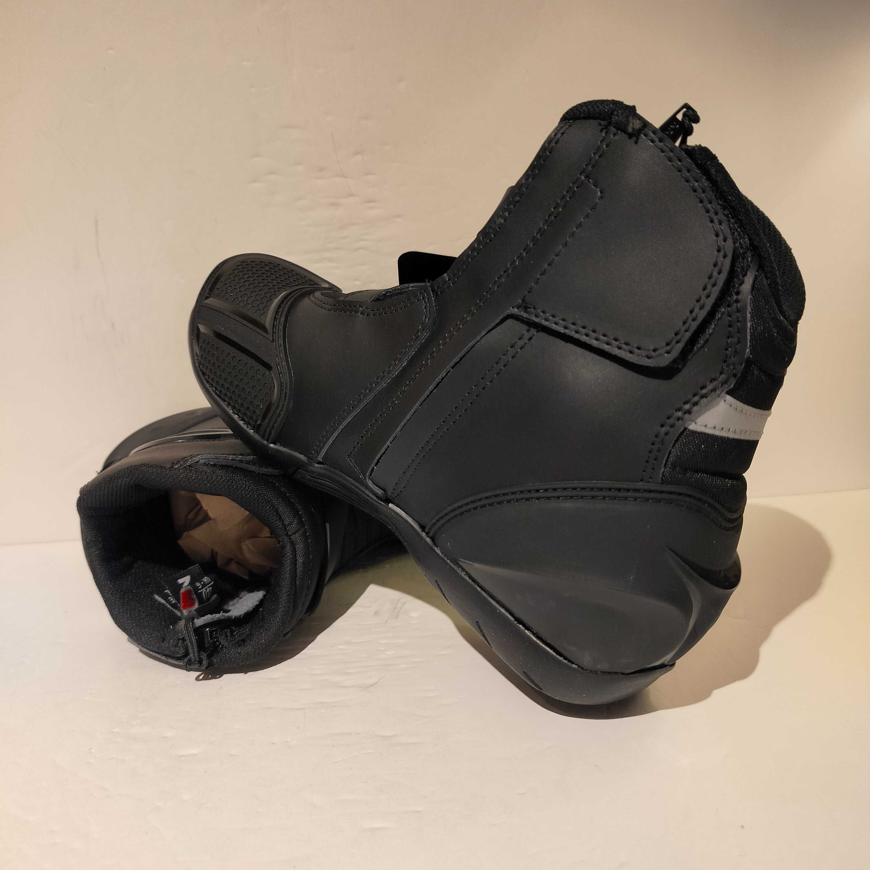 Botas motard com proteções mota scooter novas