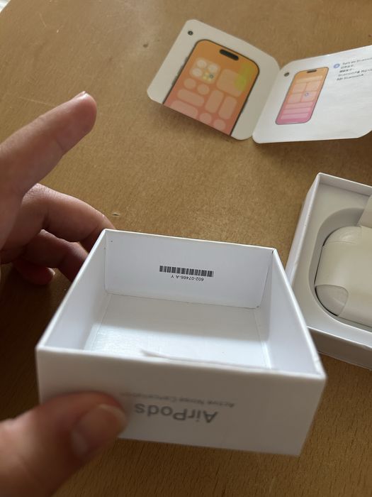 Airpods 4 geração (cancelamento de ruído ativo)