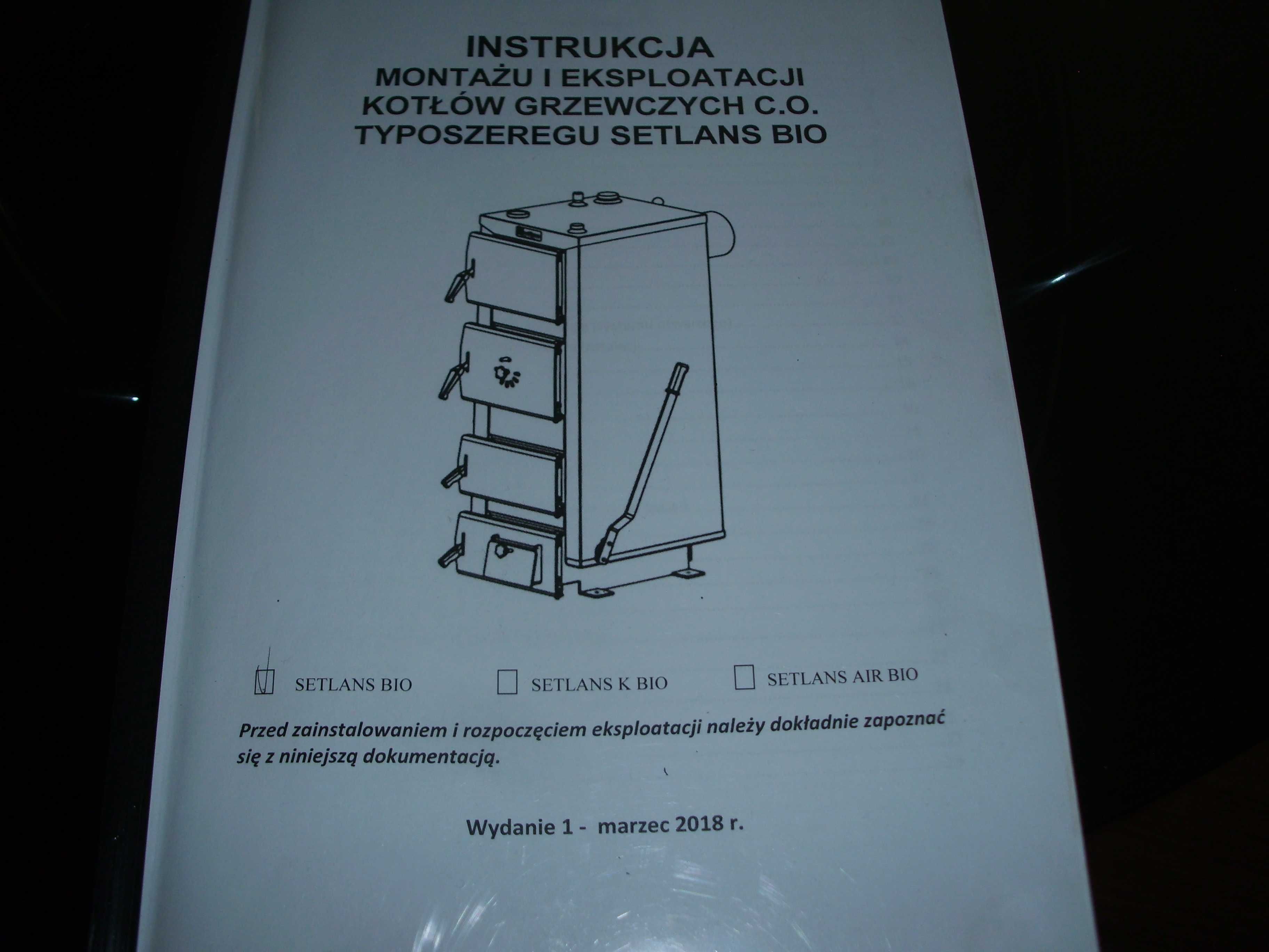 Piec C.O. Setlans Bio 15 KW