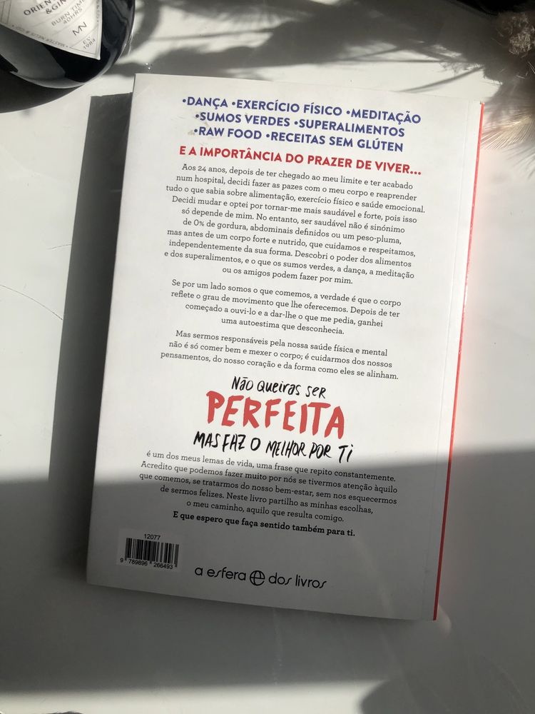 Livro - Não Queiras Ser Perfeita