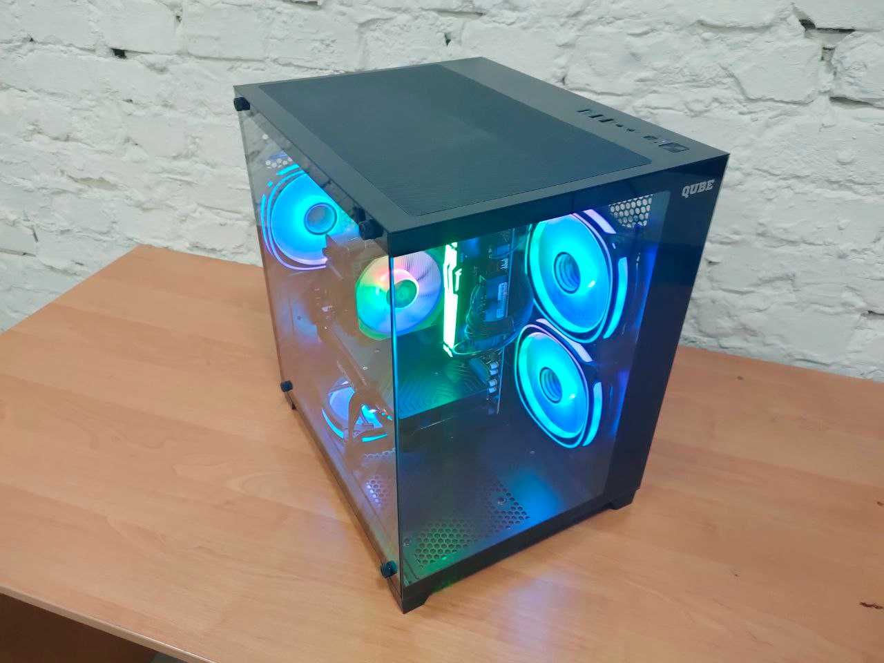 Игровой Компьютер∎Qube REEF∎Ryzen 5 8400F∎SSD 480∎ОЗУ16ОЗУ∎RTX4060 8GB