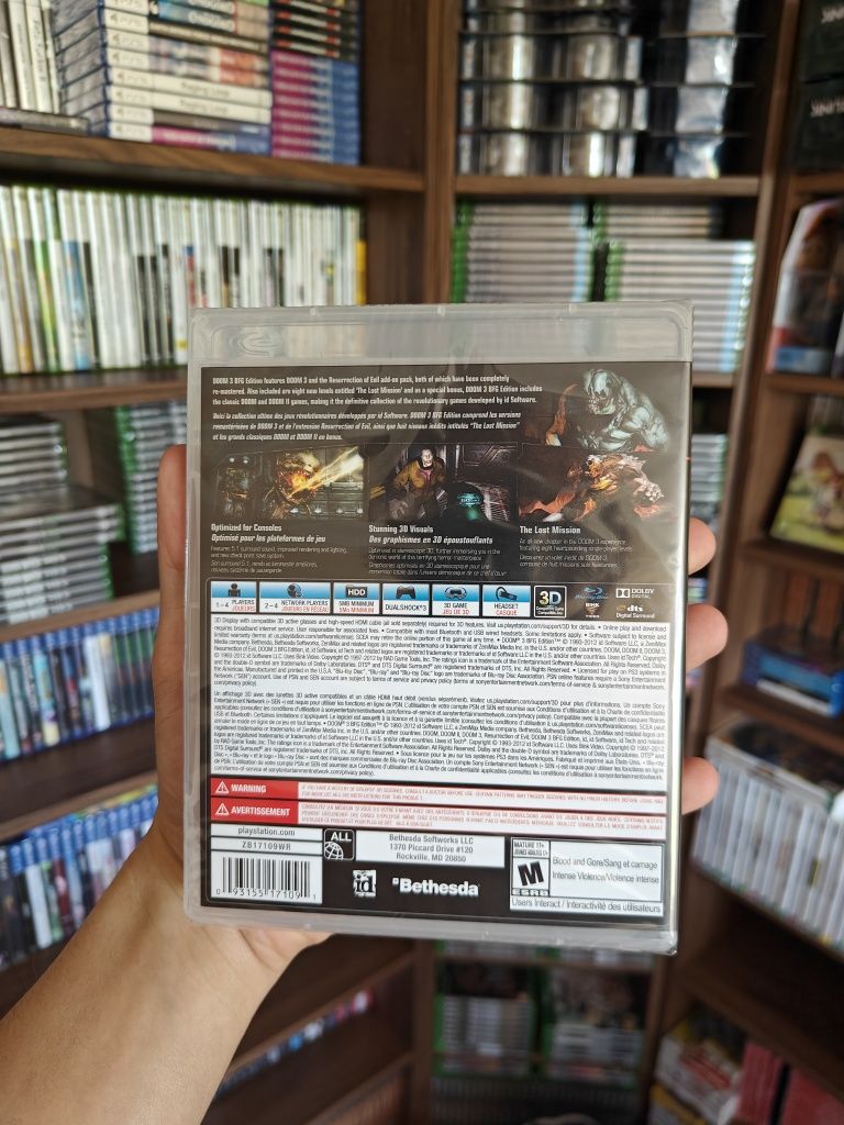PS3 Doom 3 BFG Edition Nowa 2