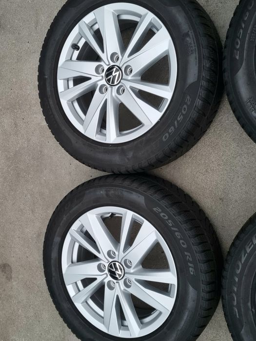 Koła Zimowe Alu 16" VW Touran II T-Roc 5x112 Oryginalne