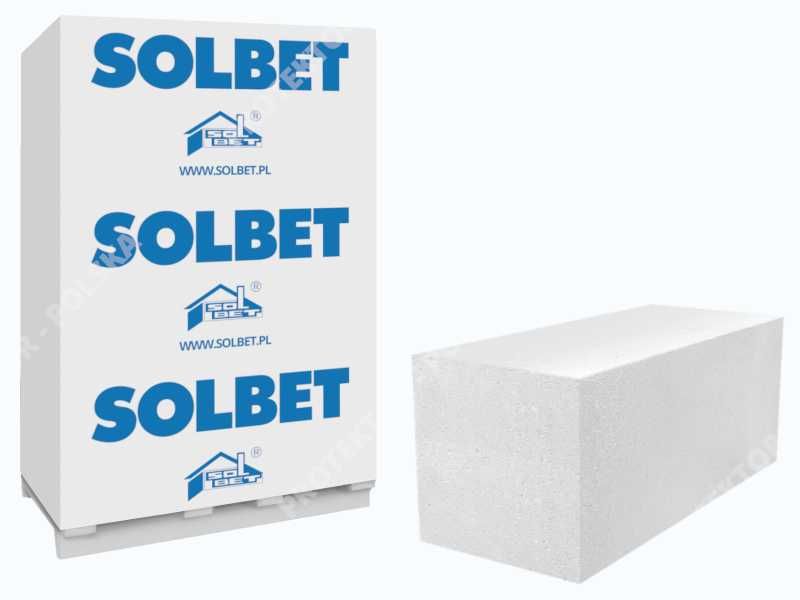 bloczek SOLBET 24cm cegła gazobeton siporex belit moc beton komórkowy