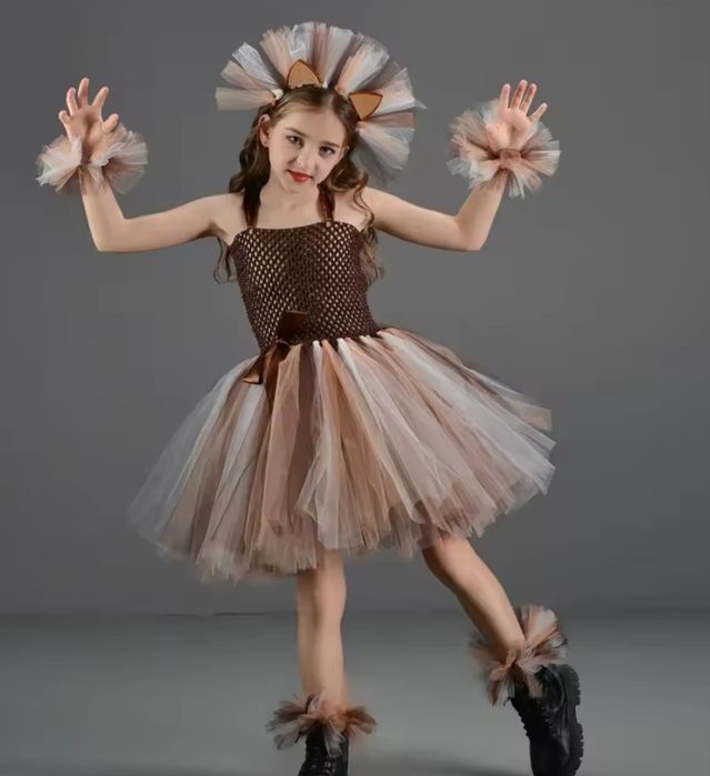 Kostium dla dziewczynki król lew