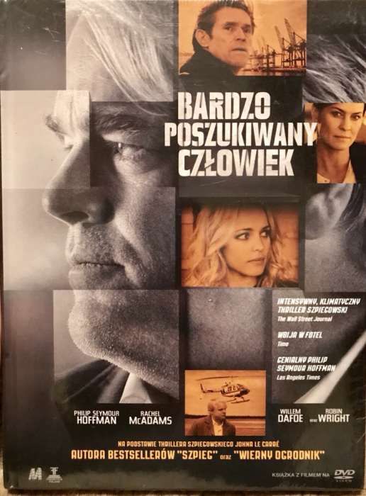 „Bardzo poszukiwany człowiek” dvd z książką