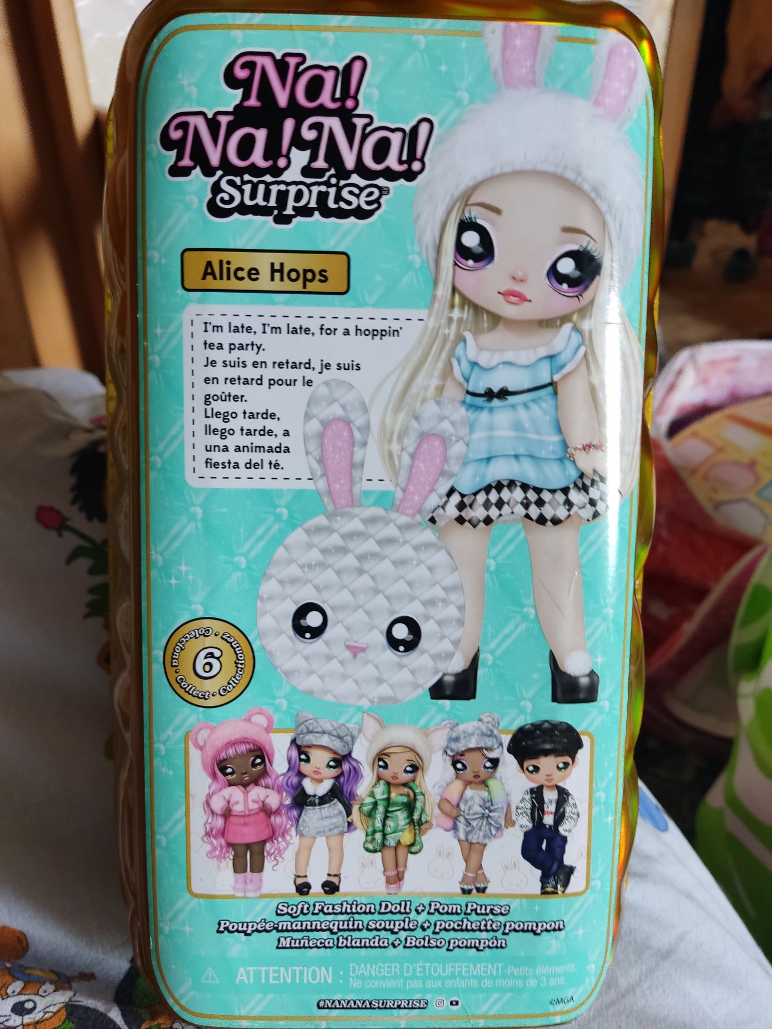 Кукла Na Na Na Surprise Glam Series Alice Hops