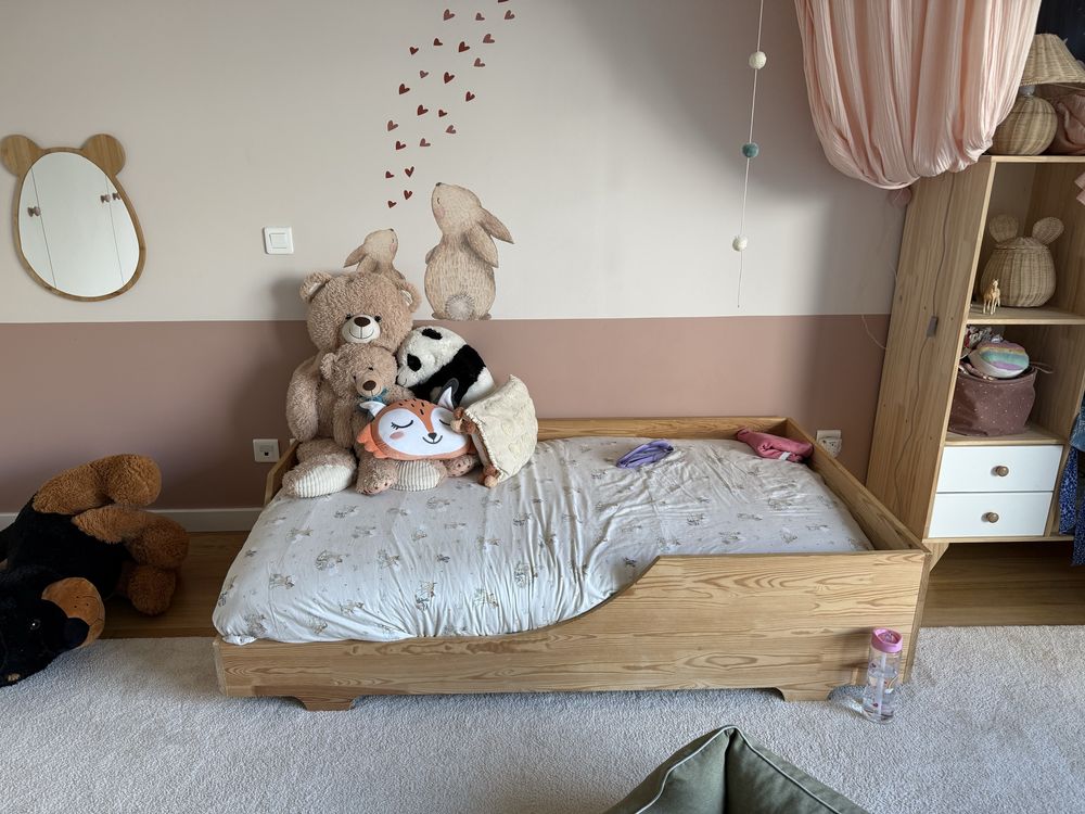 Cama infantil madeira (como nova)