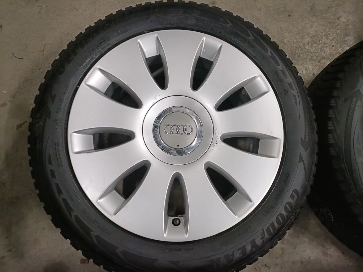 Koła zimowe Alufelgi Audi 16 cali 5x112 A4 A6 VW SKODA