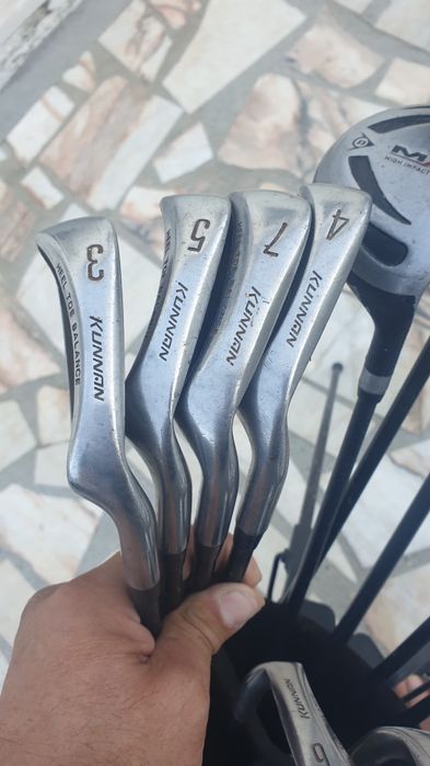 conjunto de tacos de golf  com saco de transporte