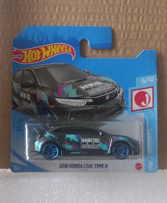 2018 honda civic type r hot wheels