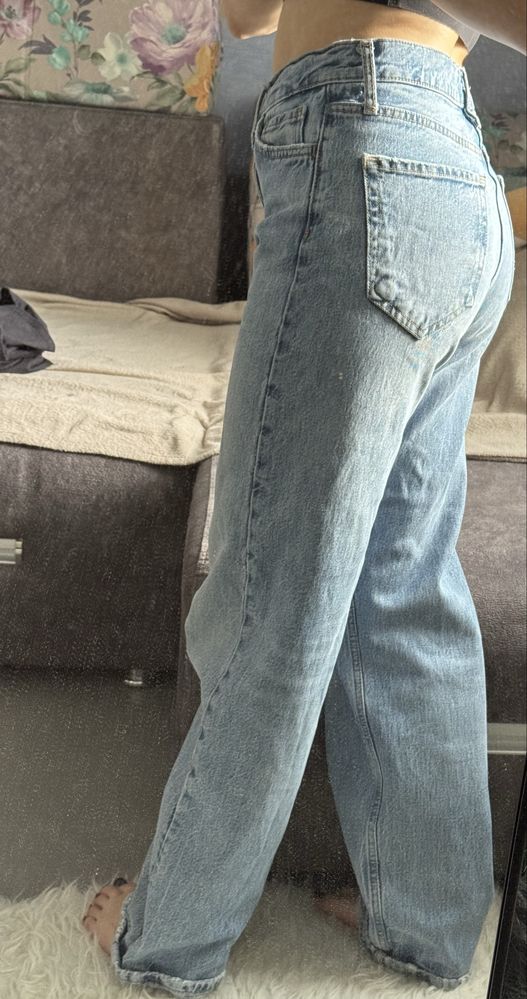 Джинсы zara жіночі