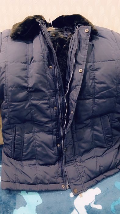 Теплая мужская курта качество отличное пр-во Украина фабричная