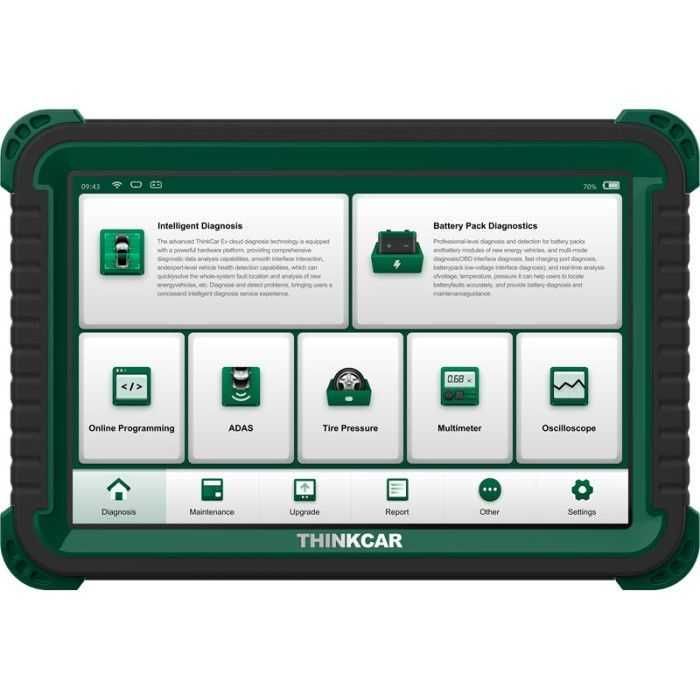 Мультимарочний сканер Thinkcar CE EVD для Електричек Електрокарів