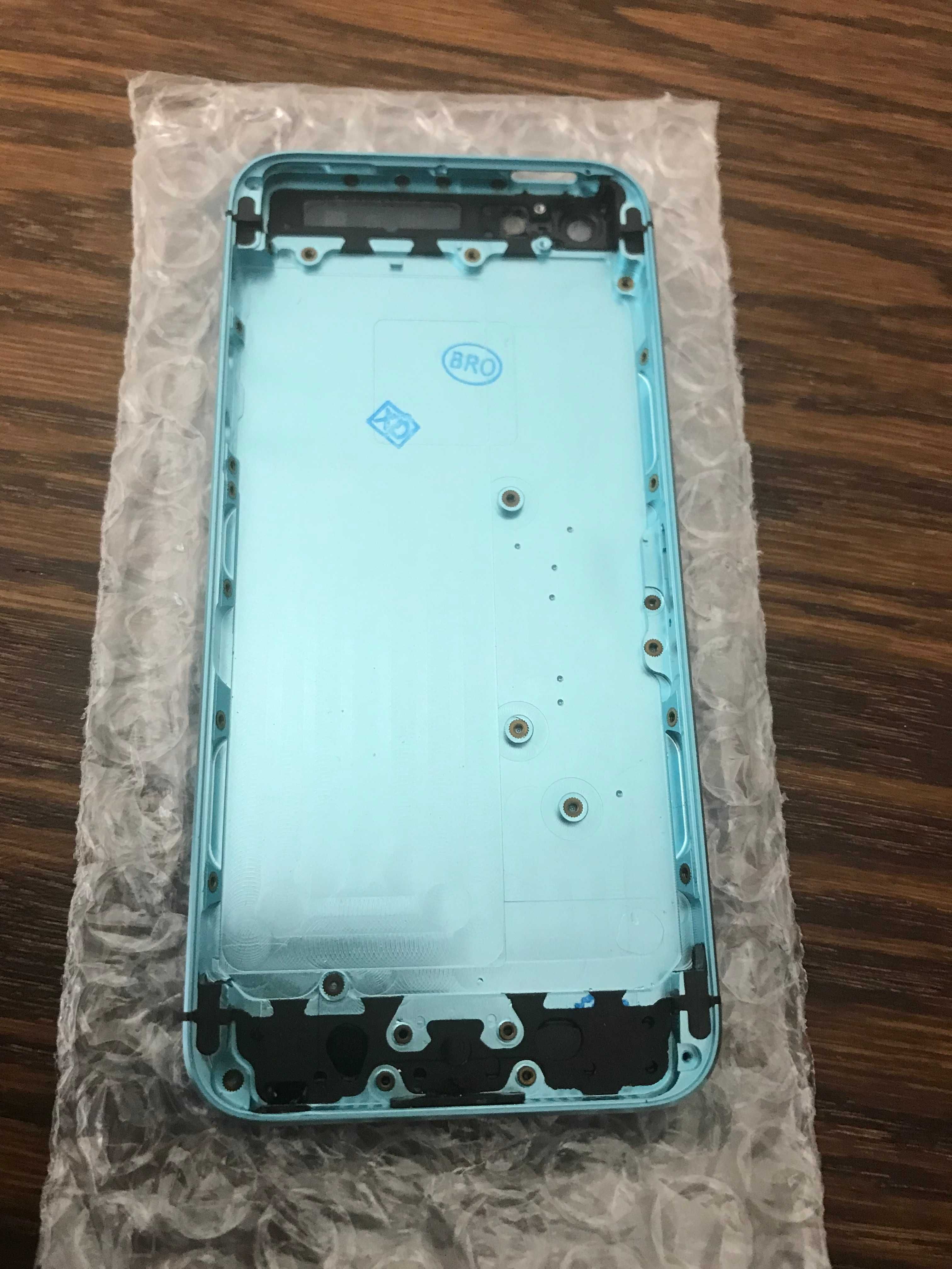 iphone 5 apple korpus obudowa błękitna baby blue