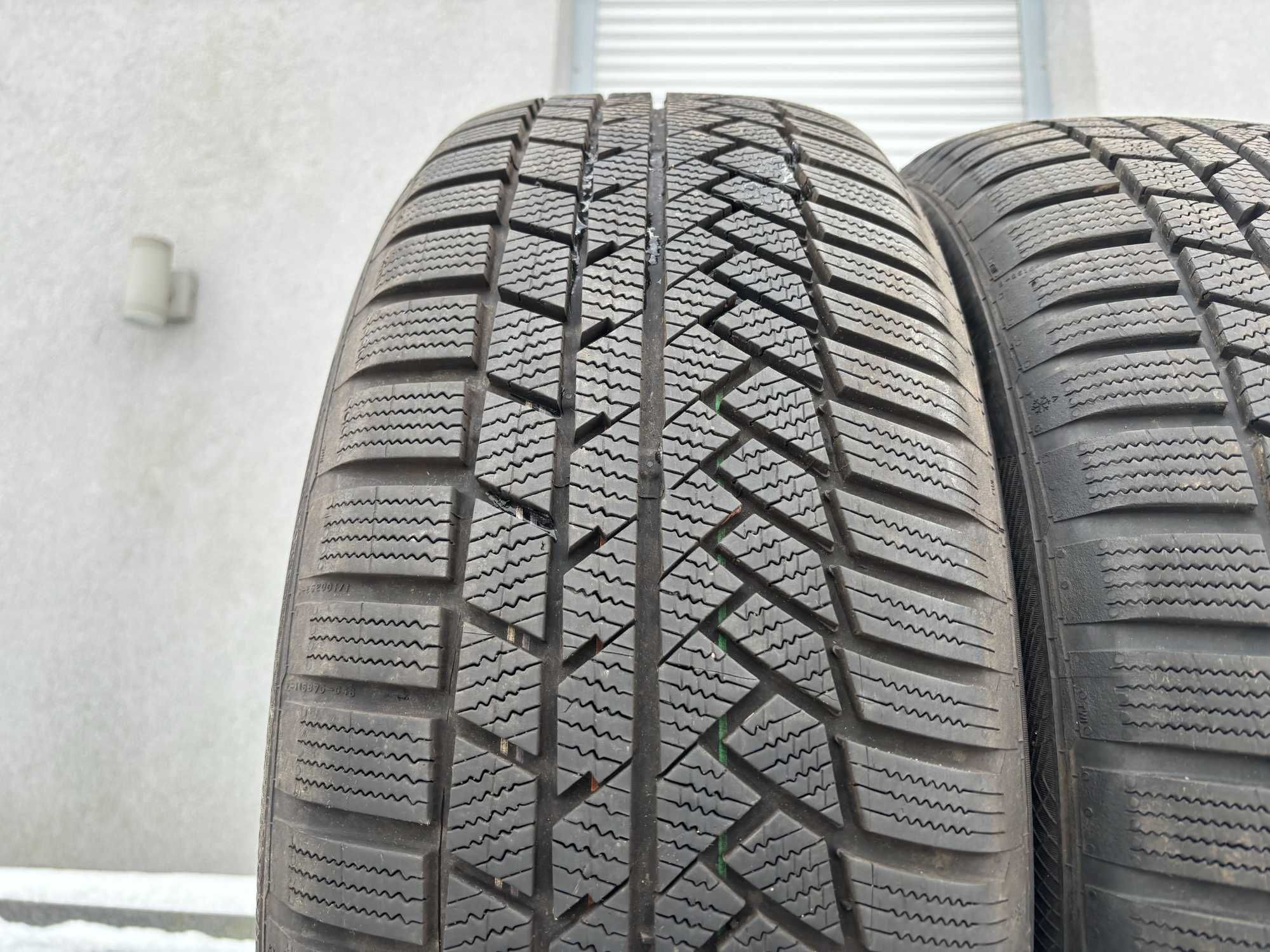 2szt zimowe 255/55R19 Continental 9mm 2022r świetny stan! Z4048 gwar