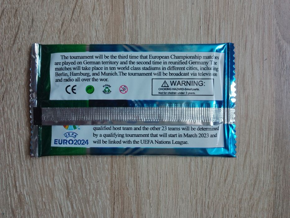 Karty piłkarskie Euro 2024