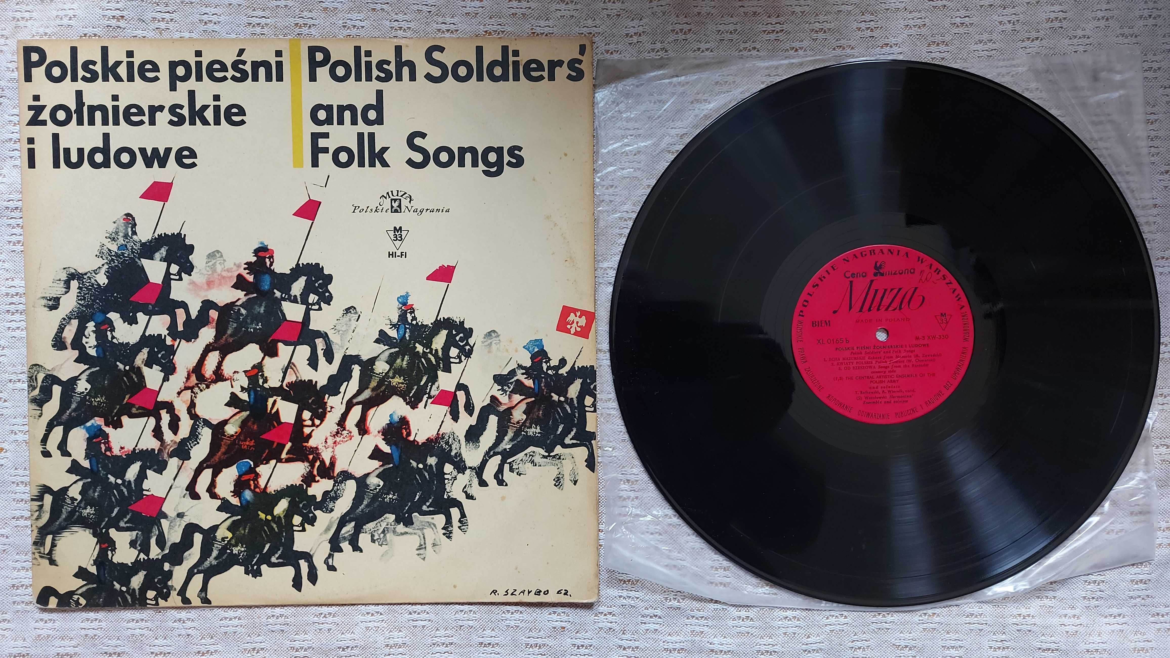 Składanka Polskie Pieśni Żołnierskie I Ludowe = Polish Soldiers' And