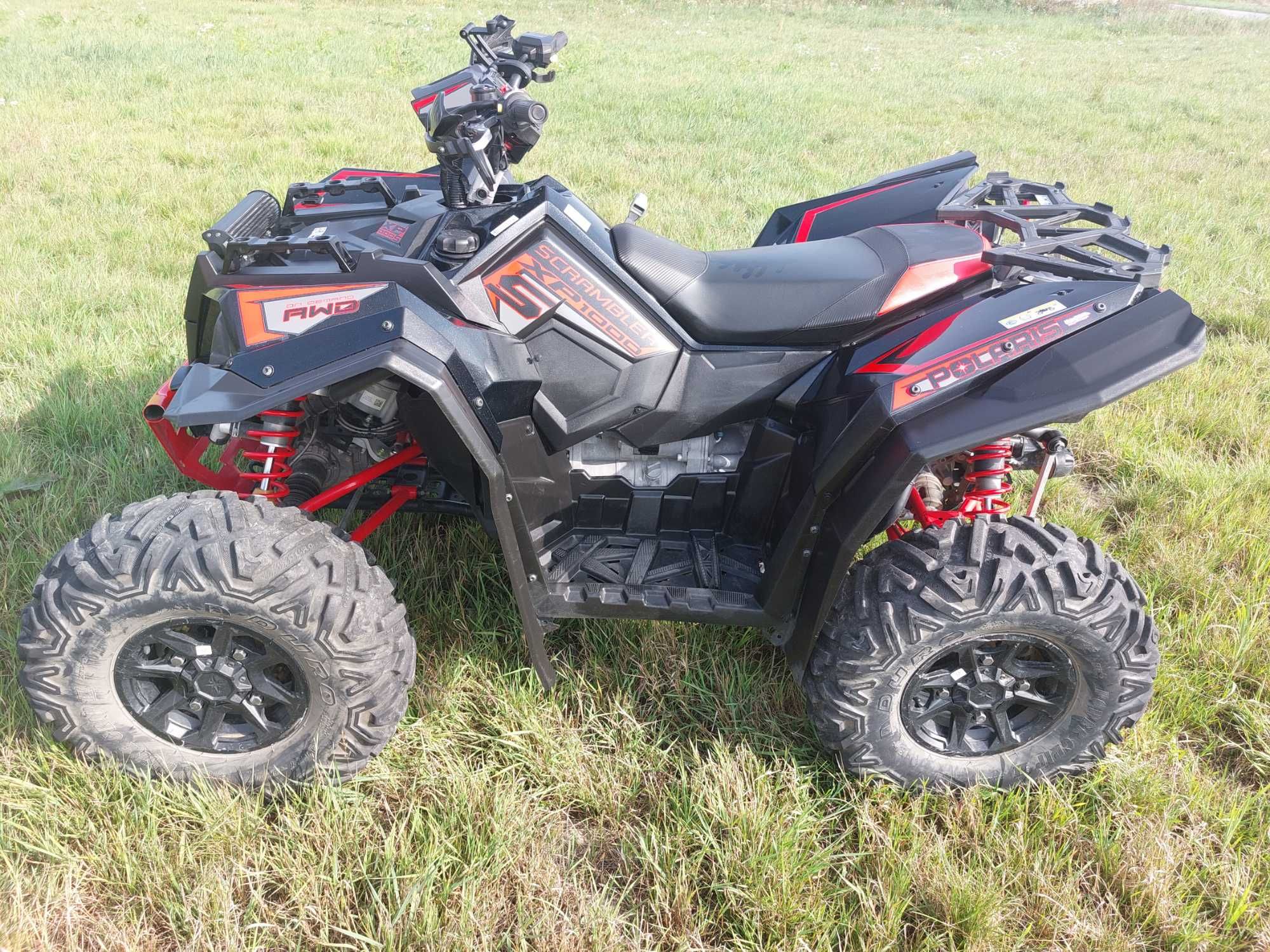 Polaris scrambler 1000s FV23% ciągnik homologacja