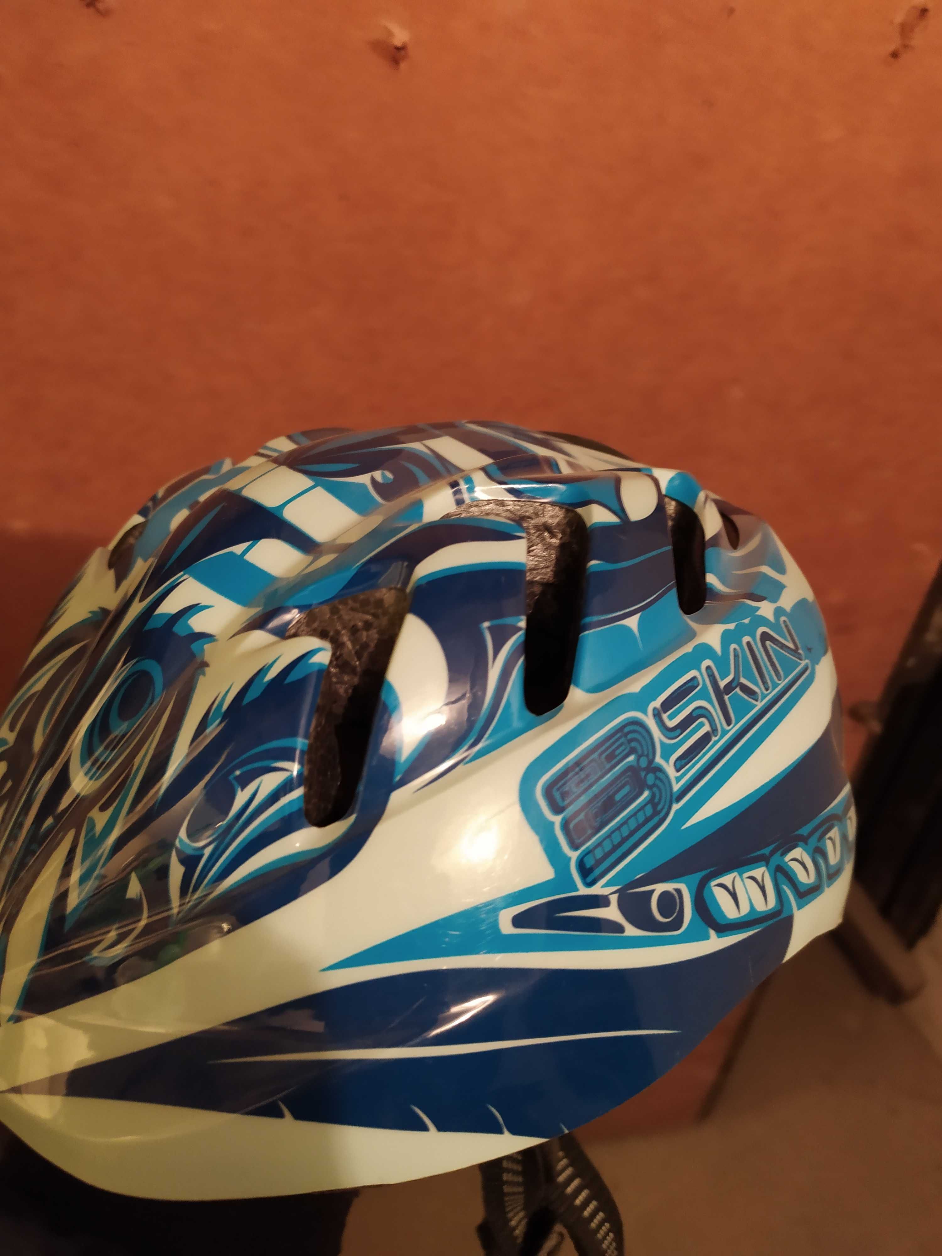 Kask dziecięcy B-SKIN PRO 48-52CM S BLUE