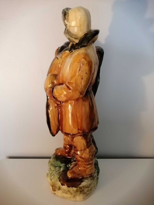 Figurka ceramiczna oblana Lomonosow Lfz, Zsrr Gzel