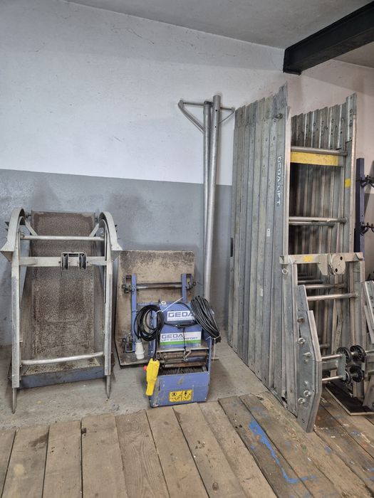 Drabina winda dekarska GEDA Comfort 250 17m  budowlana 2015r