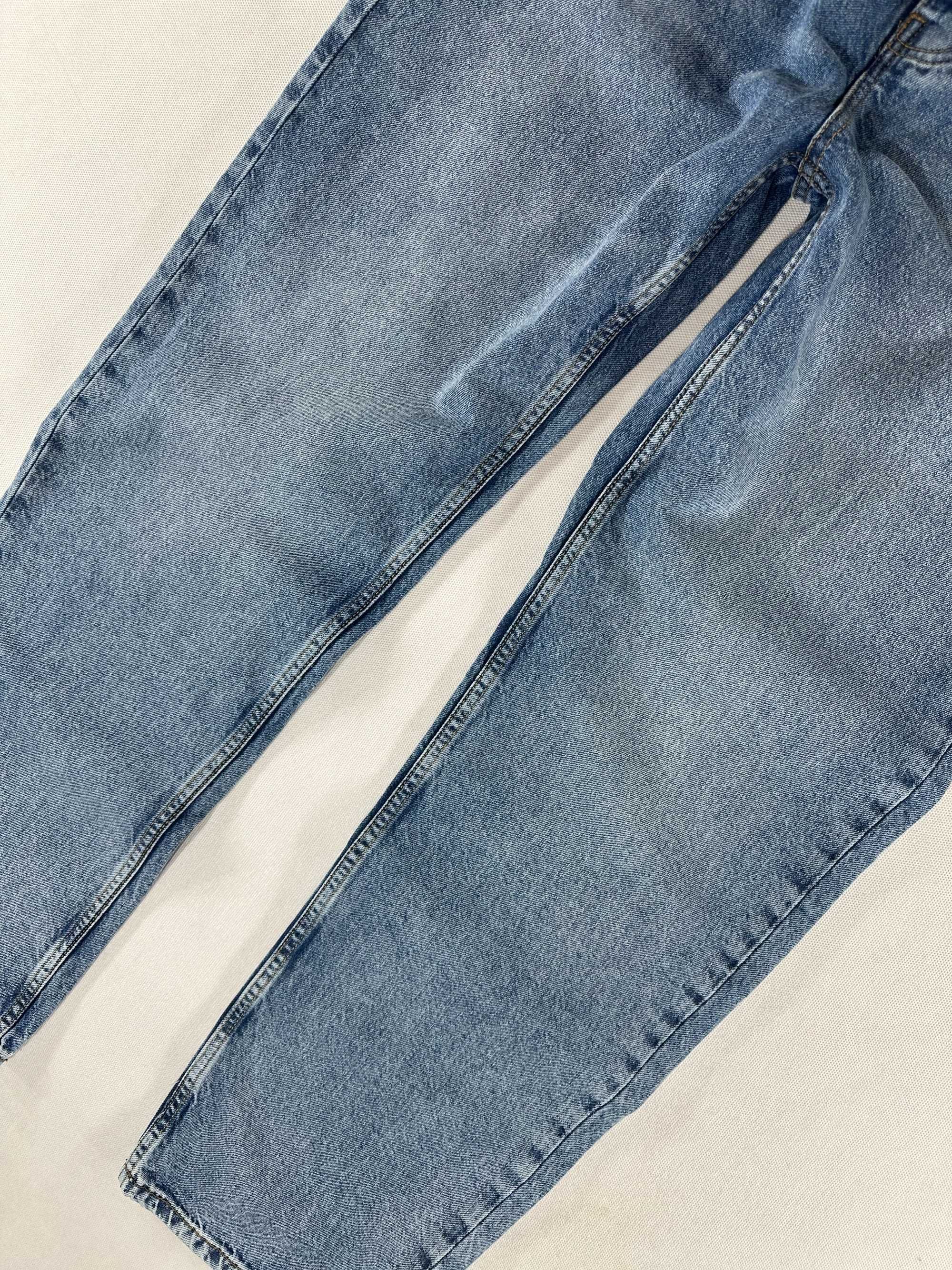 HOUSE jeans straight fit proste luźne nogawki W36L32 98cm