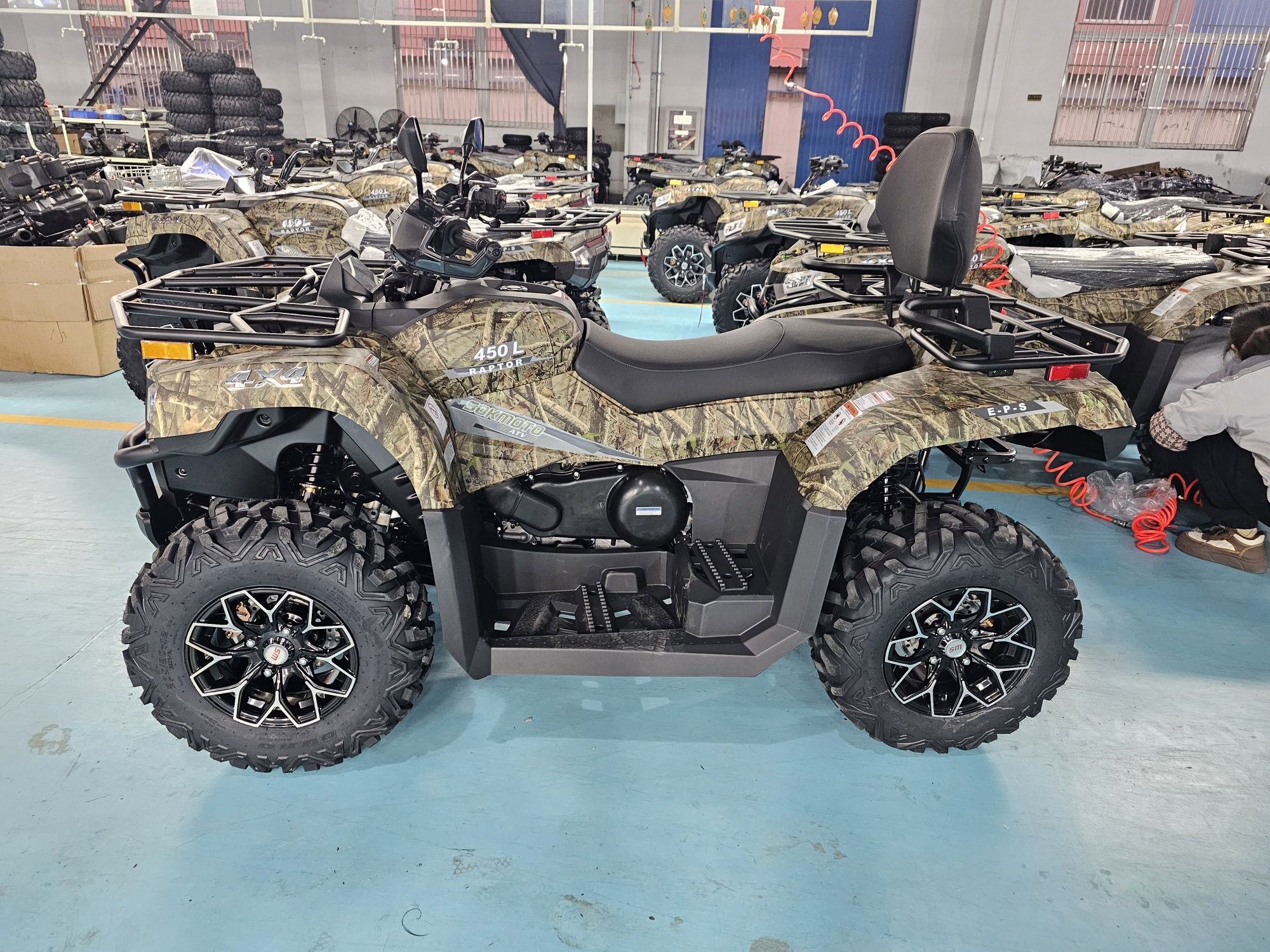 Квадроцикл SokMoto RAPTOR 450L EPS EFI 4х4