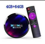Mocny Tv box 4K H96Max 4GB/64GB Android 13
