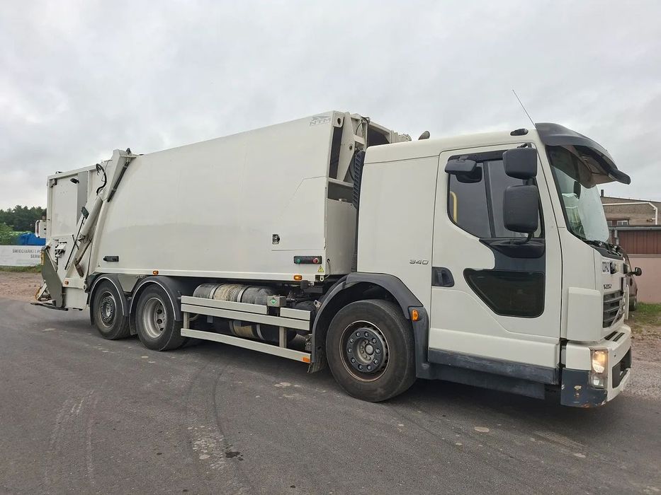 Volvo FE 340  CNG Diesel  Śmieciarka CNG/Diesel , 2 komory , segregacja , NTM , wynajem