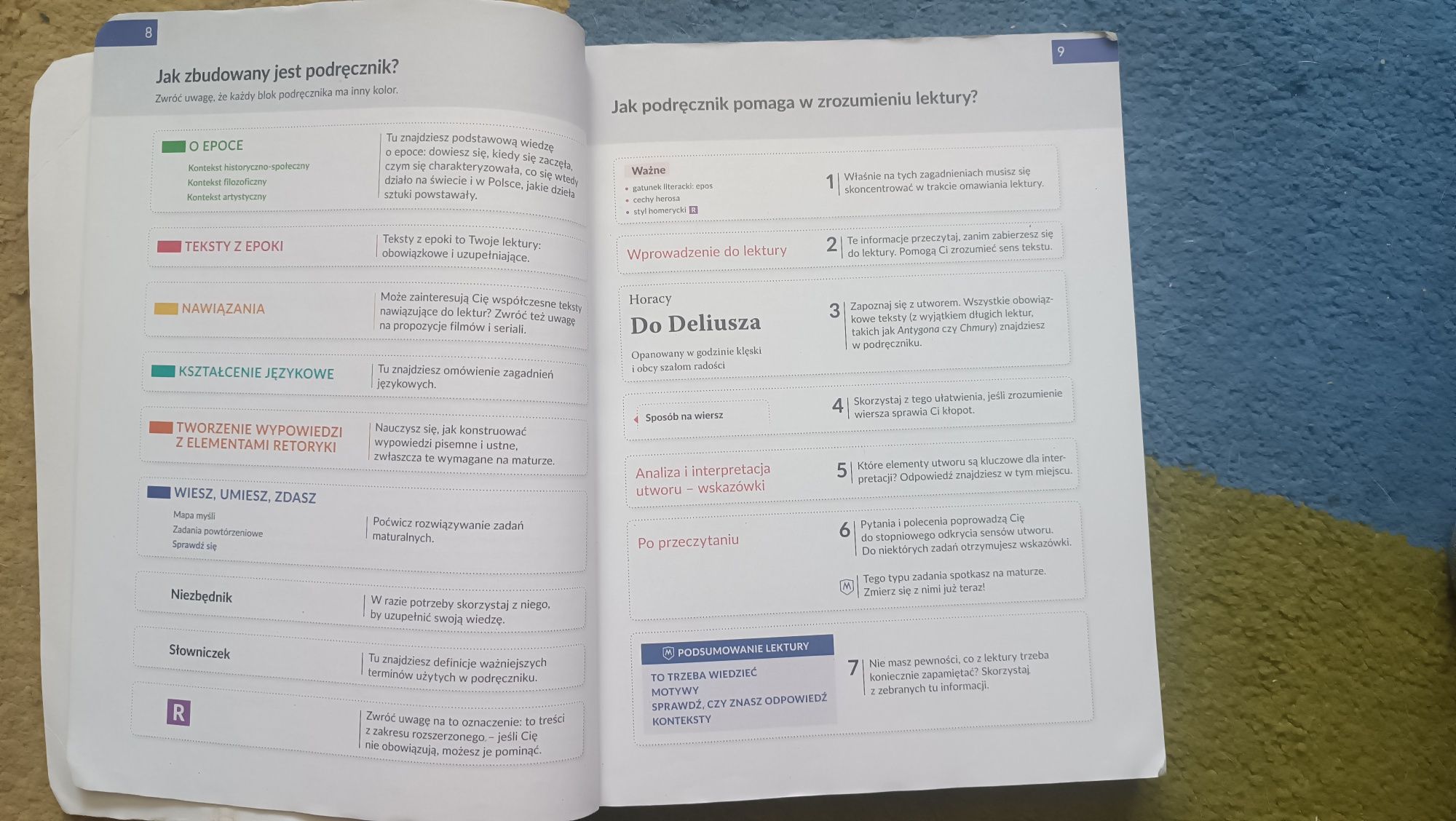 Podręcznik do klasy 1 liceum i technikum z języka polskiego