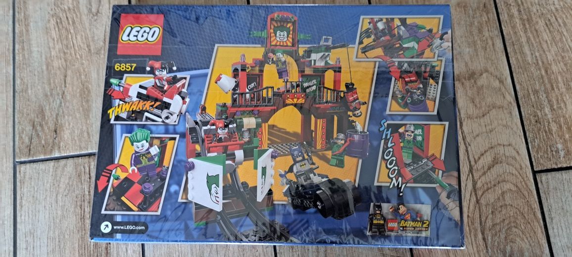Lego 6857 Super Heroes DC Universe The Dynamic Duo Funhouse Escape new