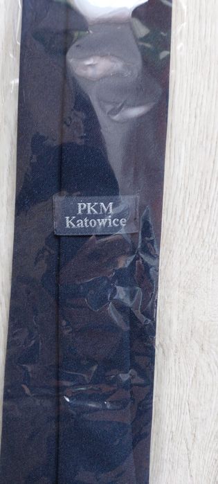 Krawat męski kolekcjonerski PKM Katowice