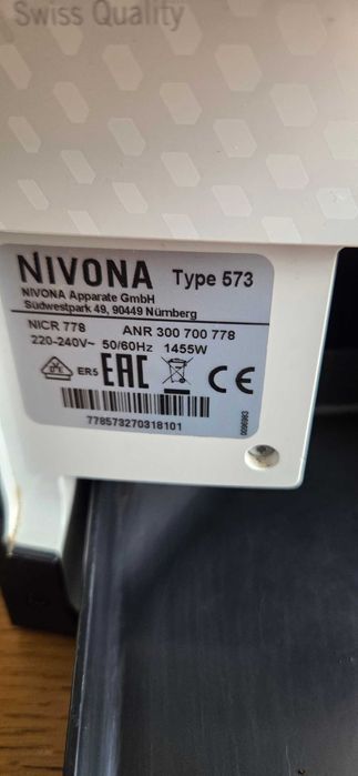 Ekspres ciśnieniowy NIVONA Caferomatica 573