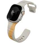 Pasek UNIQ Stride De Rubber na Apple Watch 44 / 45 / 46 / 49 mm - beżo