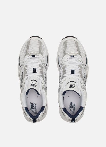 Кроссовки New Balance 530 White Silver Navy MR530SG Нью Беланс 530