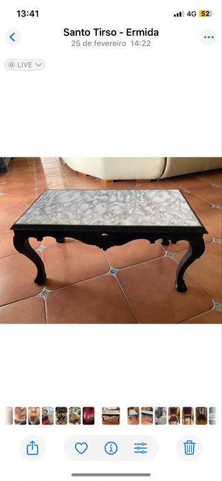 Mesa sala jantar resraurada