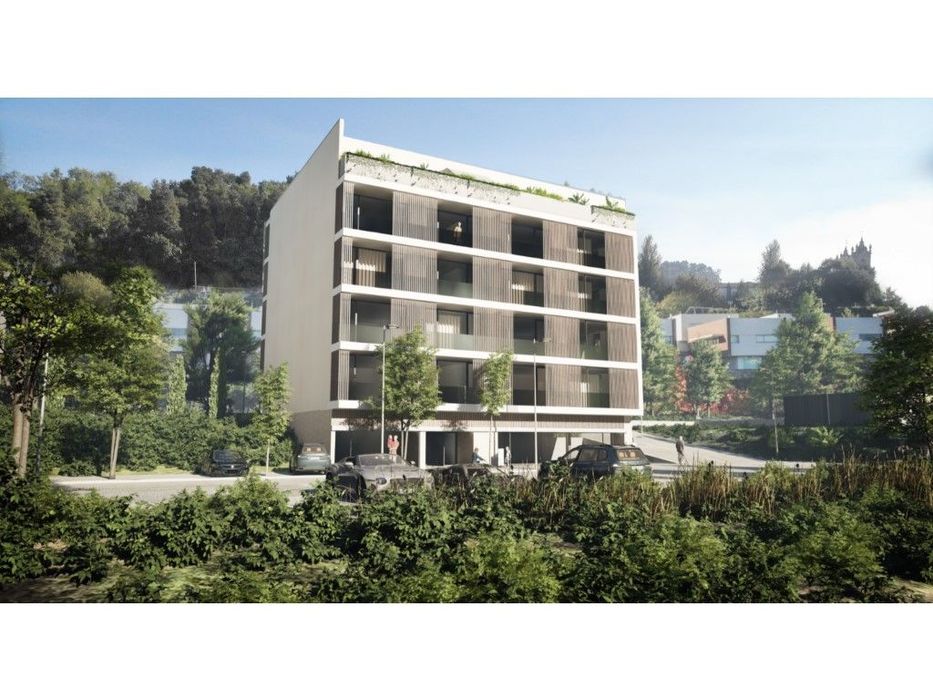 Apartamento T3 com garagem, em Guimarães.